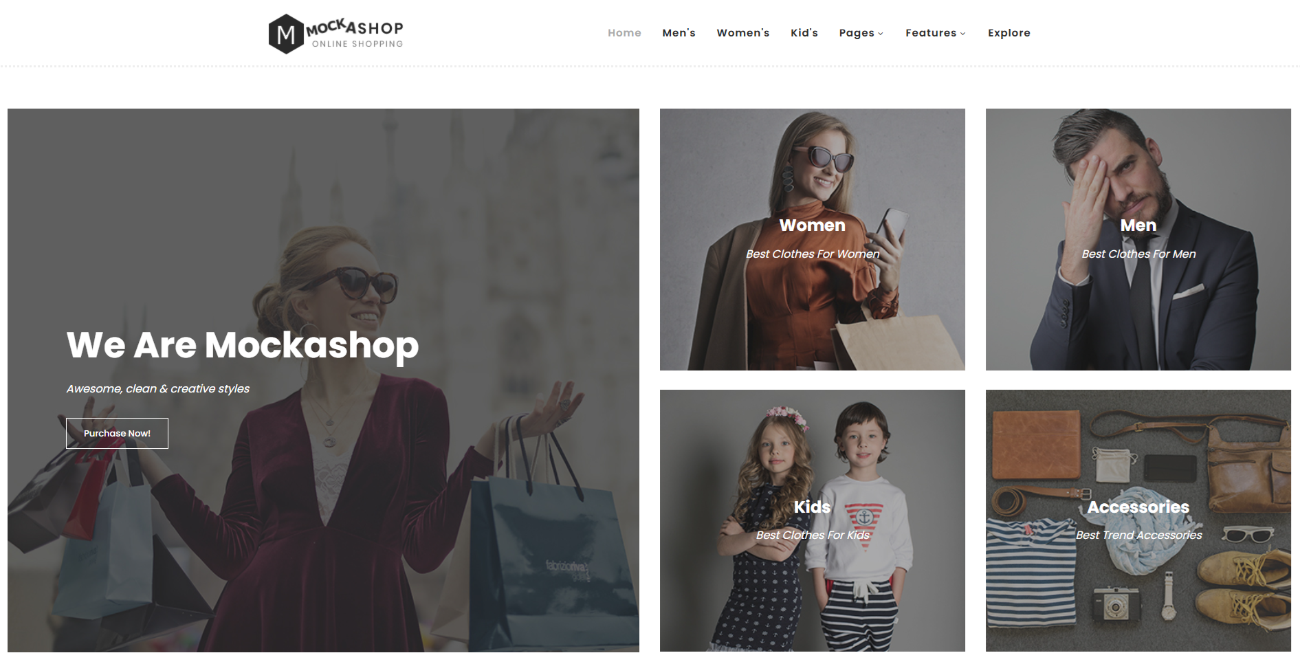 Mock Store Website